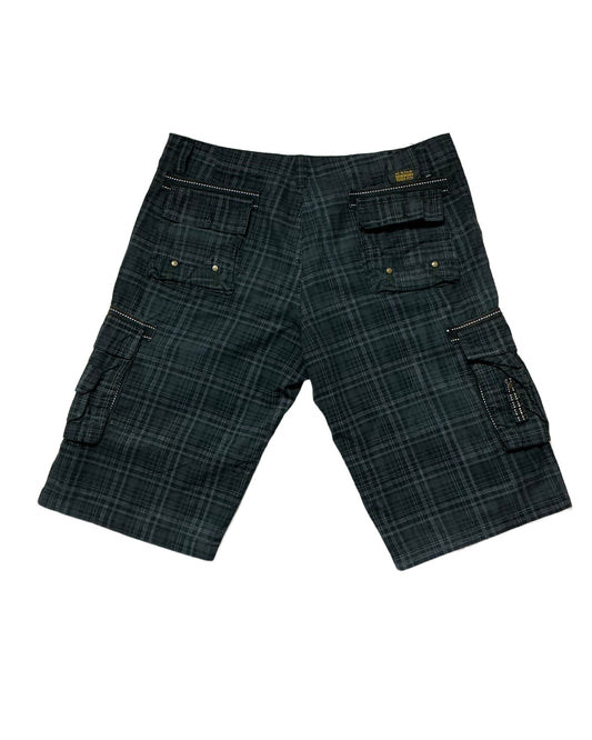 G STAR RAW Plaid Shorts