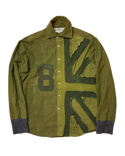 LE FAKE SHIRT Flag Button Up